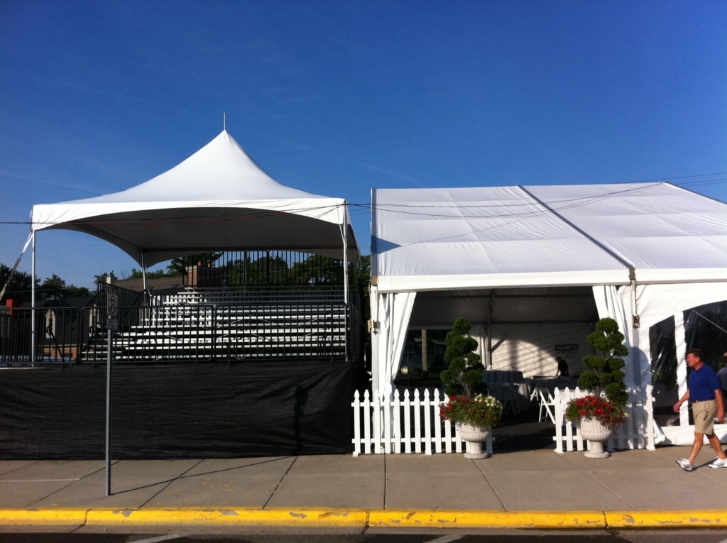 Vista Tents in County Wahl Tents Event Structures, Detroit